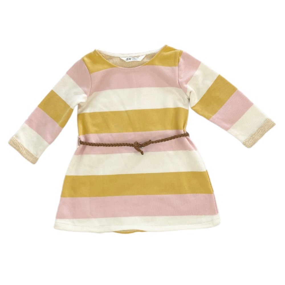 NWOT H&M Girls Colour Block Sweatshirt Dress